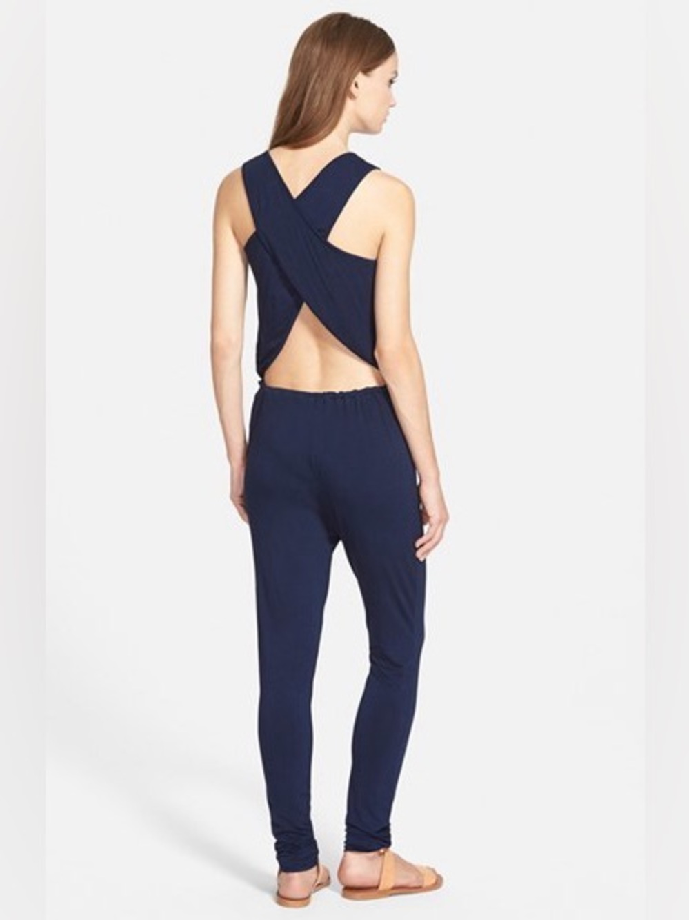 🆕Young, Fabulous & Broke “Gracie” Crossback Jumpsuit, Size XSmall